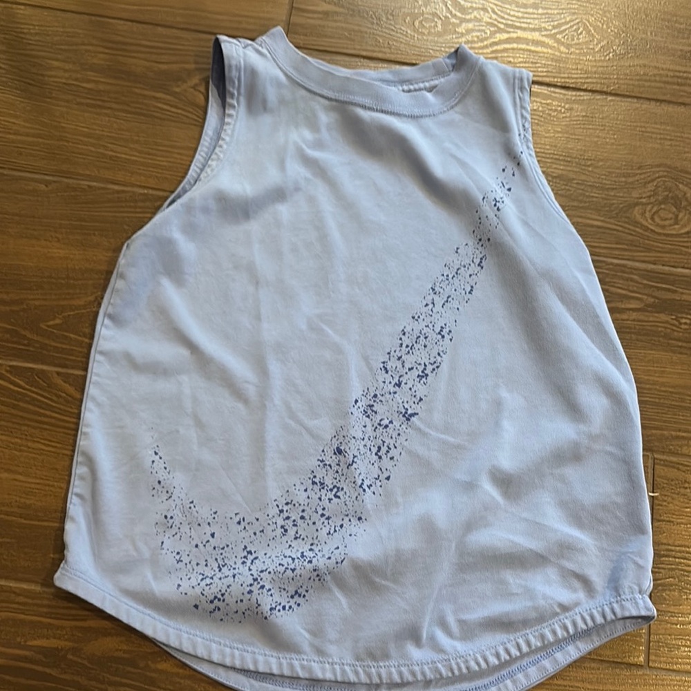 Nike Blue Tank Top with Sleek Design